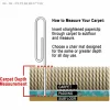 ES Robbins EverLife Chair Mat For High Pile Carpet, 46" x 60", Clear