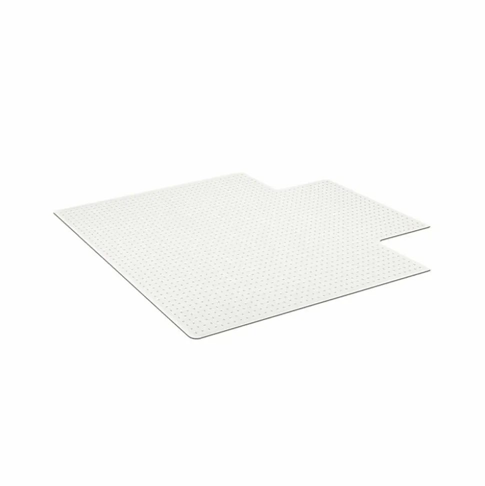 ES Robbins Multi-Task AnchorBar Carpet Chair Mat, Standard Lip, 45"W x 53"D, Clear