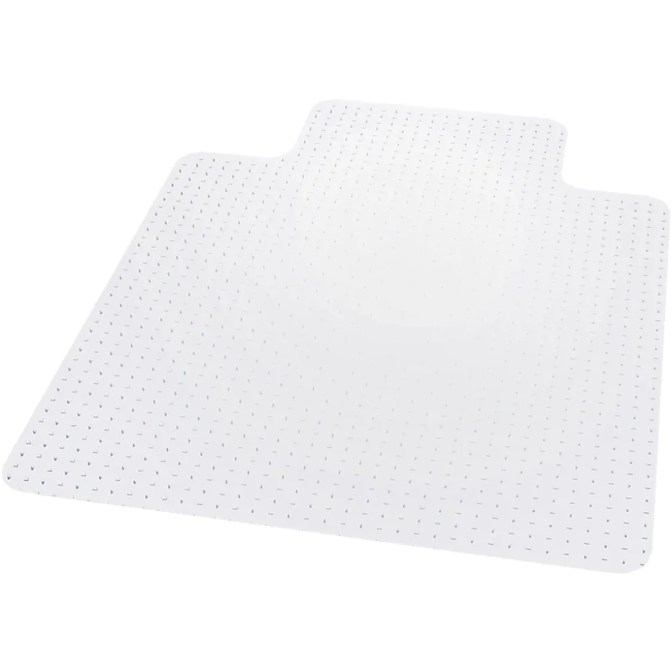 ES Robbins Multi-Task AnchorBar Carpet Chair Mat, Standard Lip, 36"W x 48"D, Clear
