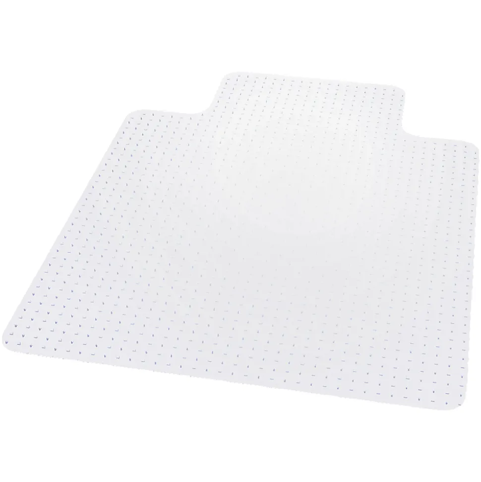 ES Robbins Task Series AnchorBar Carpet Chair Mat, Standard Lip, 36"W x 48"D, Clear