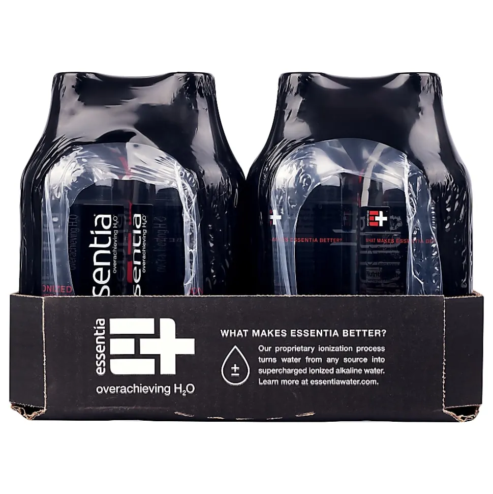 Essentia Water Bottles, 16.9 Oz, Pack Of 24 Water Bottles