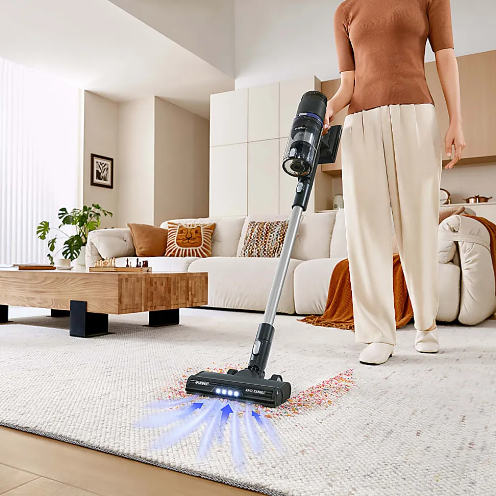 Eureka ReactiSense Cordless Stick Vacuum, Black, Total Qty 1