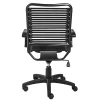 Eurostyle Allison Bungie High-Back Commercial Office Chair, Black/Graphite