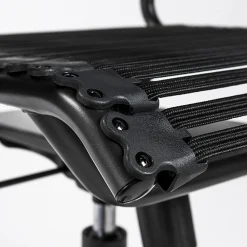 Eurostyle Allison Bungie High-Back Commercial Office Chair, Black/Graphite
