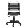 Eurostyle Allison Bungie Low-Back Commercial Office Chair, Black/Silver
