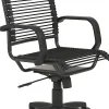 Eurostyle Bradley Bungie High-Back Commercial Office Chair, Black/Graphite