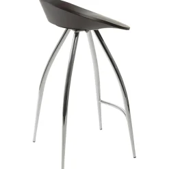Eurostyle Bradley Bungie High-Back Commercial Office Chair, Black/Graphite
