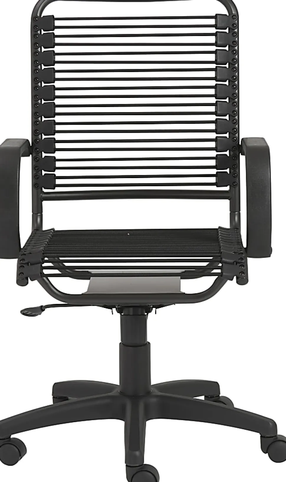 Eurostyle Bradley Bungie High-Back Commercial Office Chair, Black/Graphite