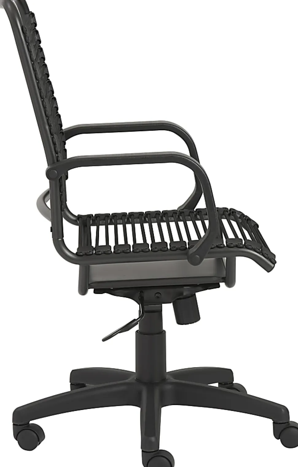 Eurostyle Bradley Bungie High-Back Commercial Office Chair, Black/Graphite