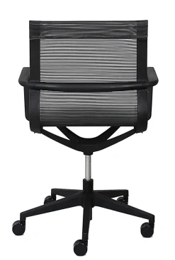 Eurotech Kinetic Mesh Task Chair With Flex Back, Black
