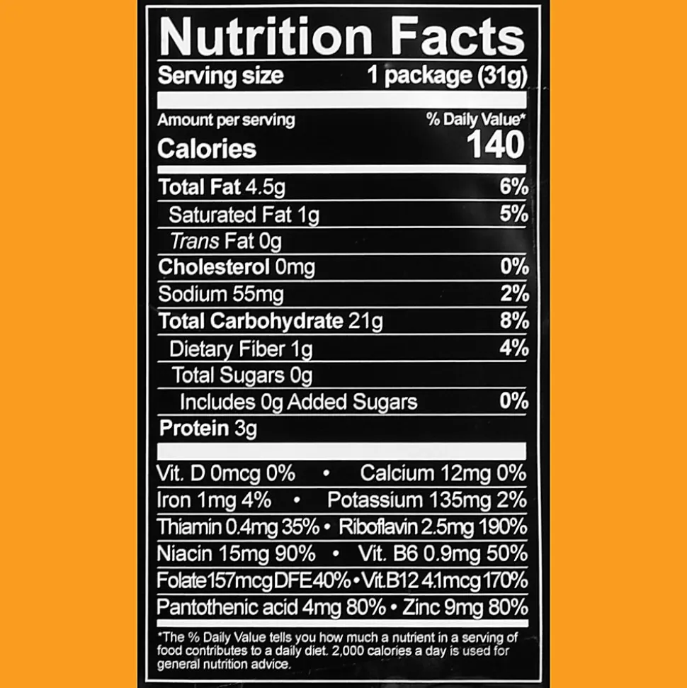 Every Body Eat Cheese-less Crackers, 1.1 Oz, Total Qty 20