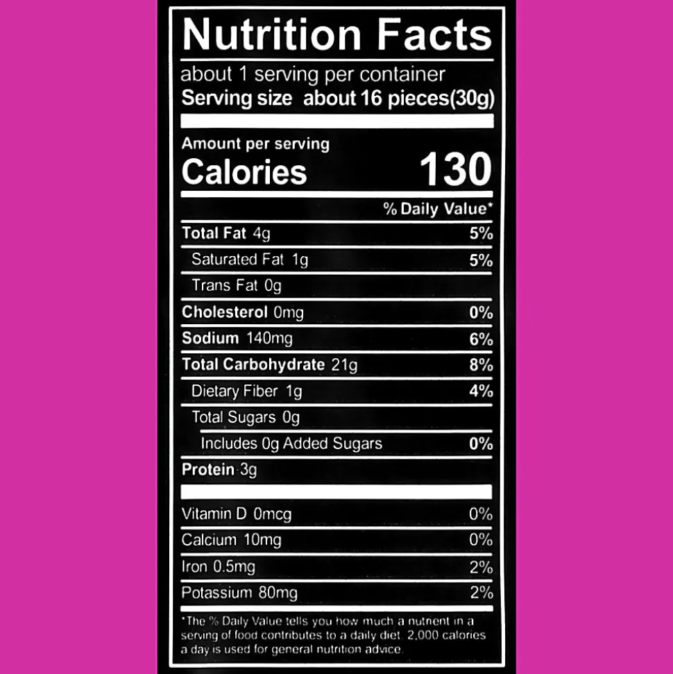 Every Body Eat Chive & Garlic Crackers, 1.1 Oz, Total Qty 20