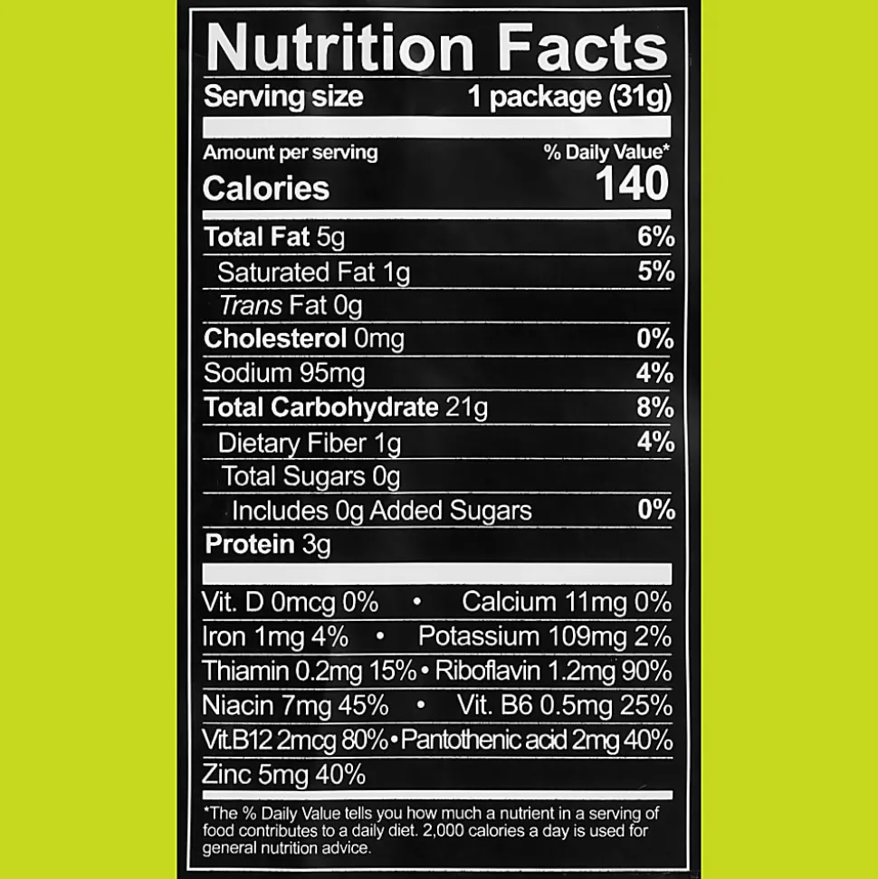 Every Body Eat Fiery Chile Lime Crackers, 1.1 Oz, Total Qty 20