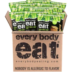 Every Body Eat Fiery Chile Lime Crackers, 1.1 Oz, Total Qty 20