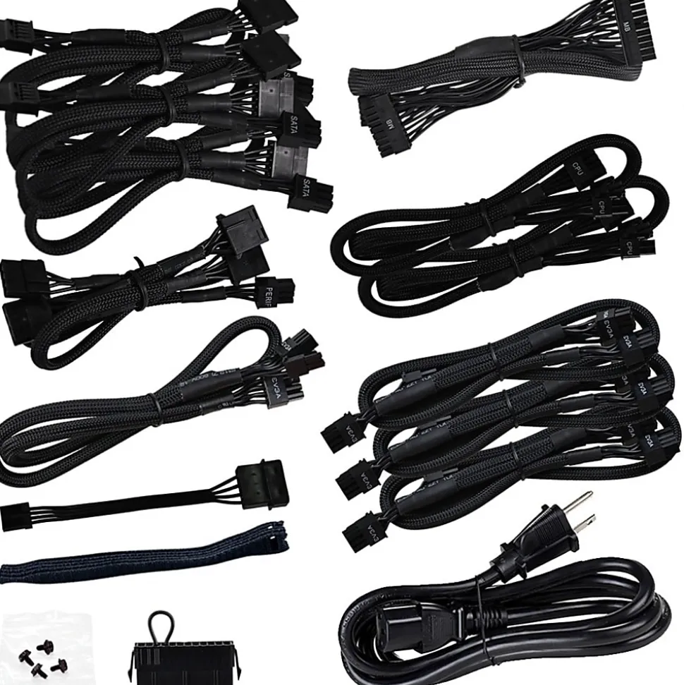 EVGA GT 850W Power Supply - Compact - 120 V AC, 230 V AC Input - 5 V DC, 3.3 V DC, 12 V DC, -12 V DC Output - 220GT0850Y1