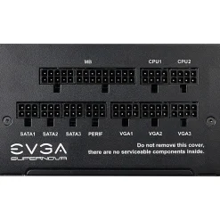 EVGA GT 850W Power Supply - Compact - 120 V AC, 230 V AC Input - 5 V DC, 3.3 V DC, 12 V DC, -12 V DC Output - 220GT0850Y1