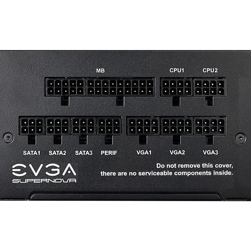 EVGA GT 850W Power Supply - Compact - 120 V AC, 230 V AC Input - 5 V DC, 3.3 V DC, 12 V DC, -12 V DC Output - 220GT0850Y1