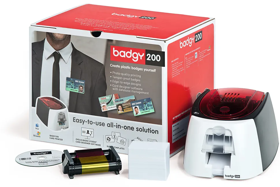 Evolis Badgy 200 Color Thermal Printer