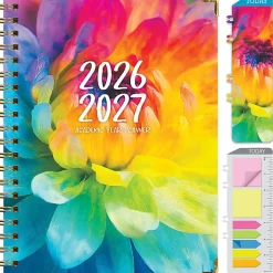 2026-2027 Excello Brands 14-Month Academic Year Hardcover Weekly/Monthly Fashion Planner, 8-1/2
