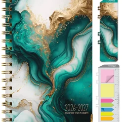 2026-2027 Excello Brands 14-Month Academic Year Hardcover Weekly/Monthly Fashion Planner, 5-1/2