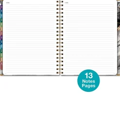 2026-2027 Excello Brands 14-Month Academic Year Hardcover Weekly/Monthly Fashion Planner, 8-1/2