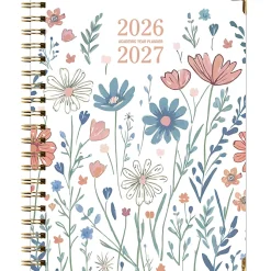 Excello Brands 2026-2027 14-Month Academic Hardcover Weekly/Monthly Fashion Planner, 8-1/2