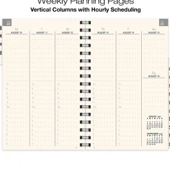 2026-2027 Excello Brands 14-Month Weekly/Monthly Academic Year Essential Planner, 5” x 8