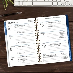 2026-2027 Excello Brands 15-Month Weekly/Monthly Academic Year Large Print Planner, 5” x 8