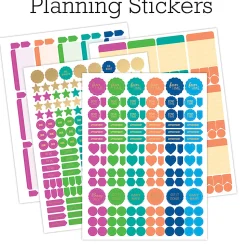 2026-2027 Excello Brands 14-Month Weekly/Monthly Academic Year Deluxe Planner, 8-1/2” x 11