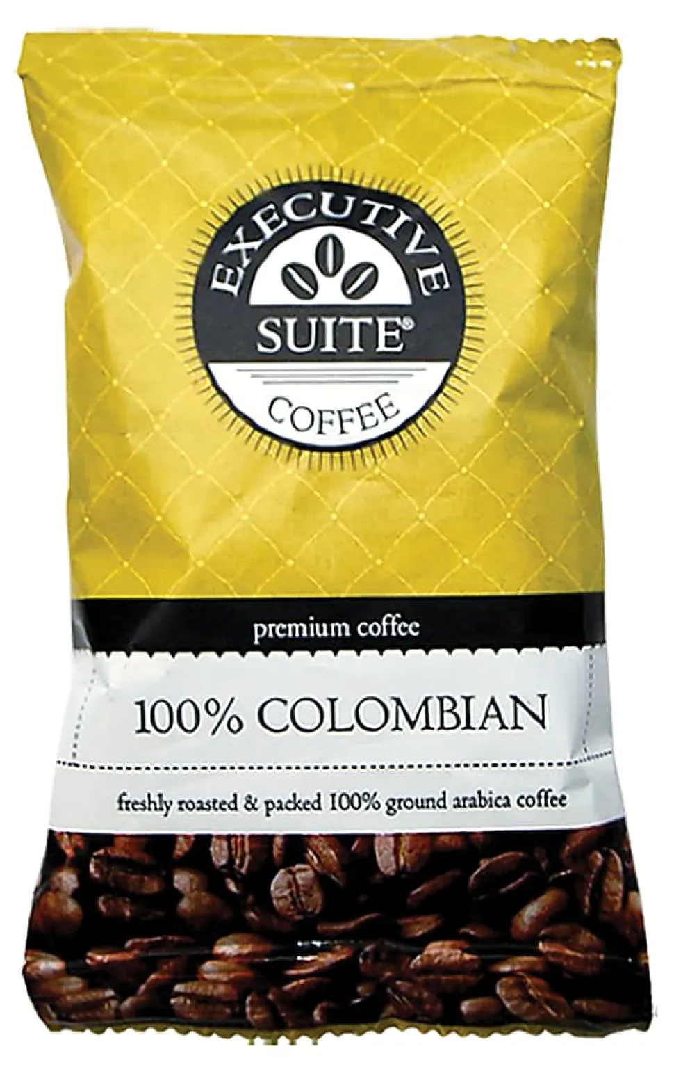 Executive Suite® Coffee Single-Serve Coffee Packets, 100% Colombian, Carton Of 42