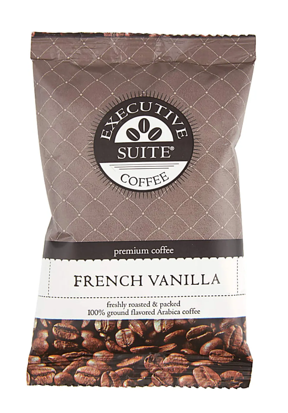 Executive Suite® Coffee Single-Serve Coffee Packets, French Vanilla, Carton Of 24