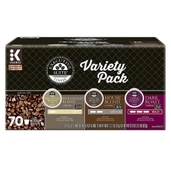 Executive Suite® Coffee Single-Serve Coffee K-Cup® Pods, Variety Pack, Carton Of 70