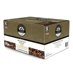 Executive Suite® Coffee Single-Serve Coffee K-Cup® Pods, Breakfast Blend, Carton Of 70