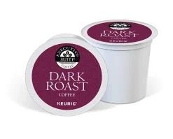 Executive SuiteĀ® Coffee Single-Serve Coffee K-CupĀ® Pods, Dark Roast, Carton Of 70
