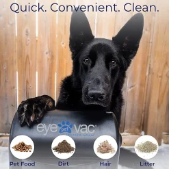 Eyevac EVPETPB Pet Touchless Vacuum, Black