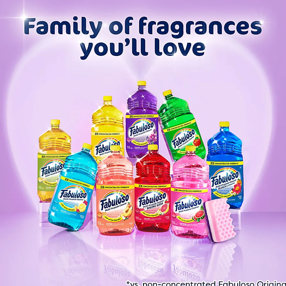 Fabuloso All-Purpose Cleaner, 56 Oz, Lavender Scent, Total Qty 6