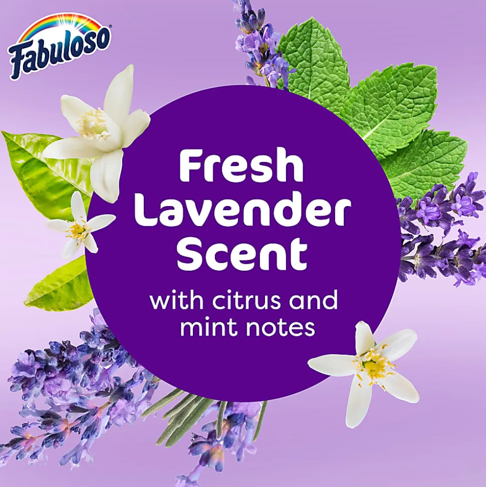 Fabuloso All-Purpose Cleaner, 56 Oz, Lavender Scent, Total Qty 6