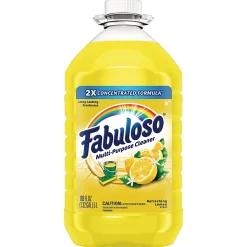 Fabuloso® Multi-use Cleaner, Lemon Scent, 169 oz Bottle, 3/Carton