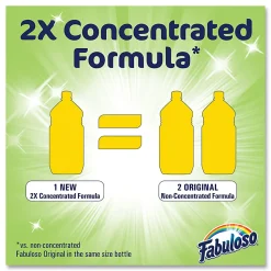 Fabuloso® Multi-use Cleaner, Lemon Scent, 169 oz Bottle, 3/Carton