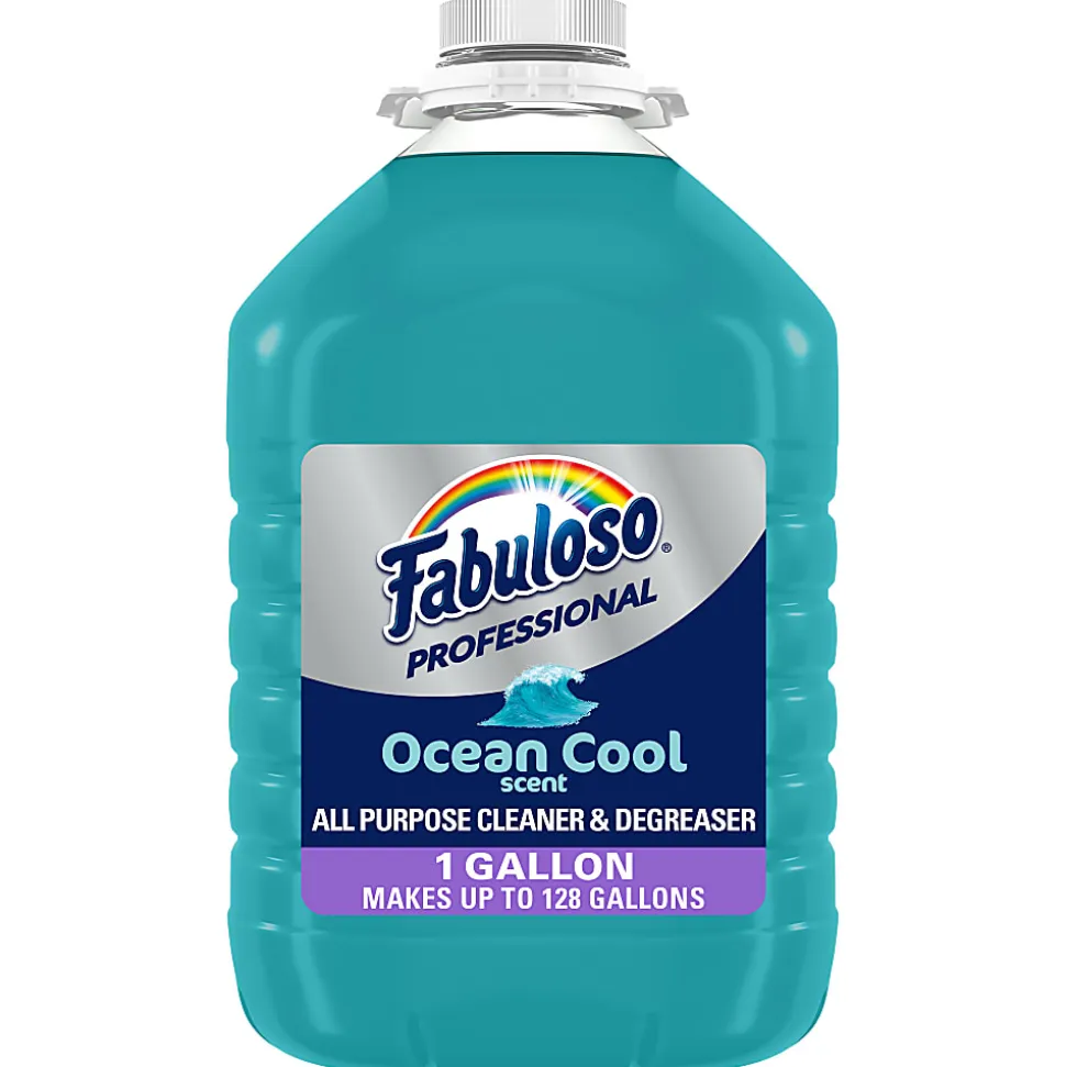 Fabuloso Professional All Purpose Cleaner & Degreaser, Ocean Cool, 128 Oz