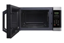 Farberware Professional 1.6 Cu Ft 1,100-Watt Microwave With Smart Sensor, Stainless Steel/Platinum