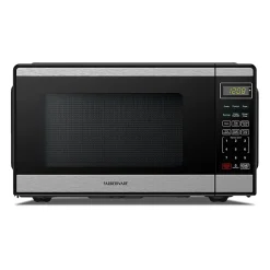 Farberware 900W Countertop Microwave Oven, 0.9 Cu. Ft., Black/Silver, Total Qty 1