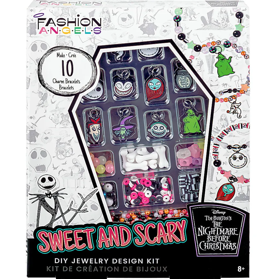 Fashion Angels Disney Tim Burton's The Nightmare Before Christmas Sweet & Scary Jewelry Kit