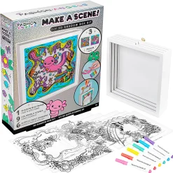 Fashion Angles Make A Scene DIY Shadow Box Kit, Kit Of 16 Pieces