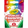 Features the top 8 of the World's Favorite Colors!