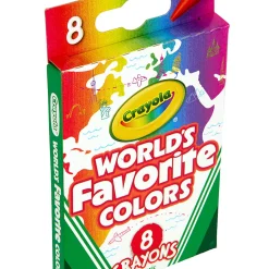 Features the top 8 of the World's Favorite Colors!