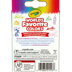 Features the top 8 of the World's Favorite Colors!