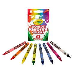 Features the top 8 of the World's Favorite Colors!