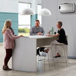 Fellowes AeraMax Pro AM4 PC Air Purifier, Hardwired Wall Mount, H13 True HEPA Filtration, PureView, 650-1100 sq ft