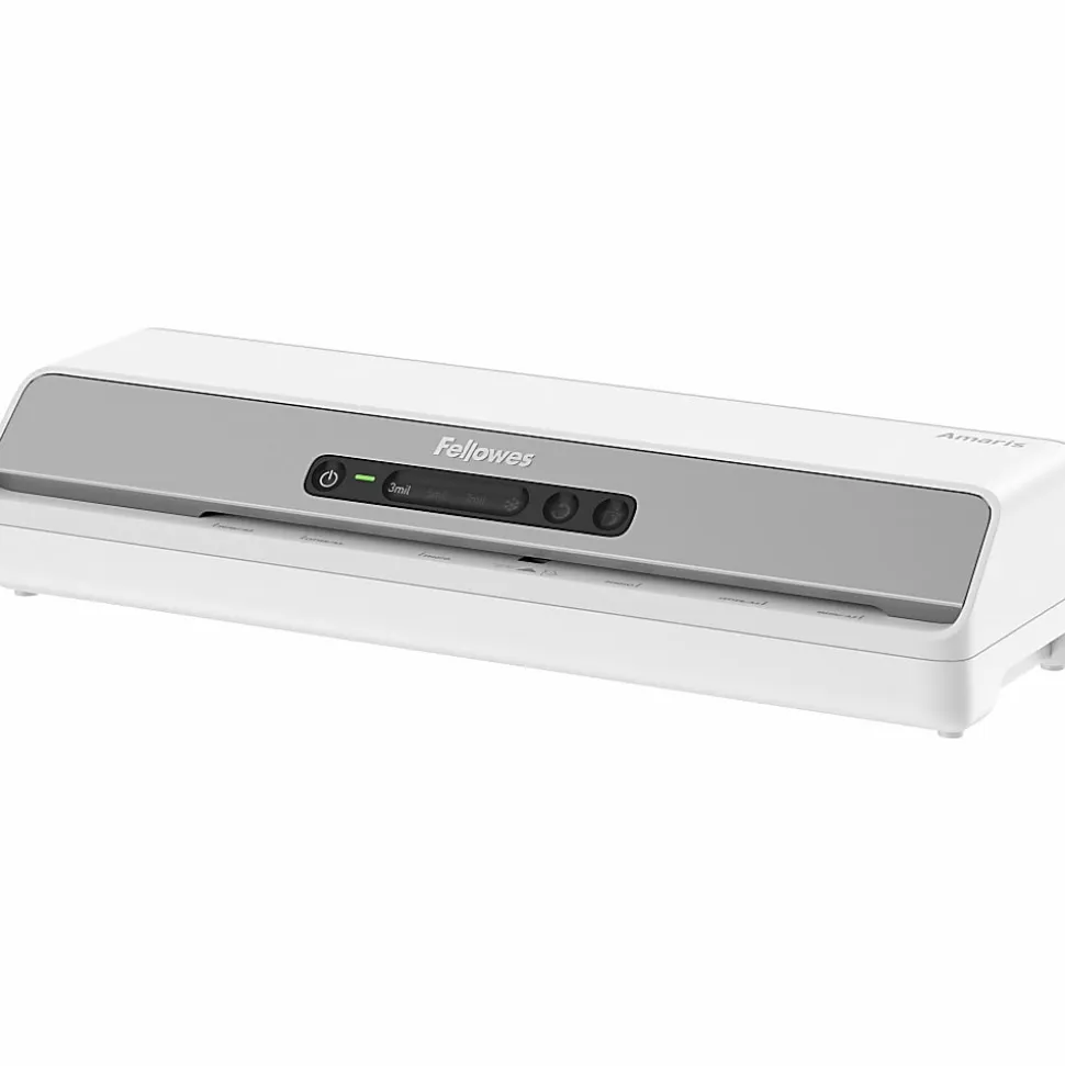 Fellowes® Amaris™ 125 Thermal Laminator with Combo Kit, 12.5" Wide, White/Gray